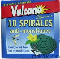 Spirales anti moustiques Vulcano