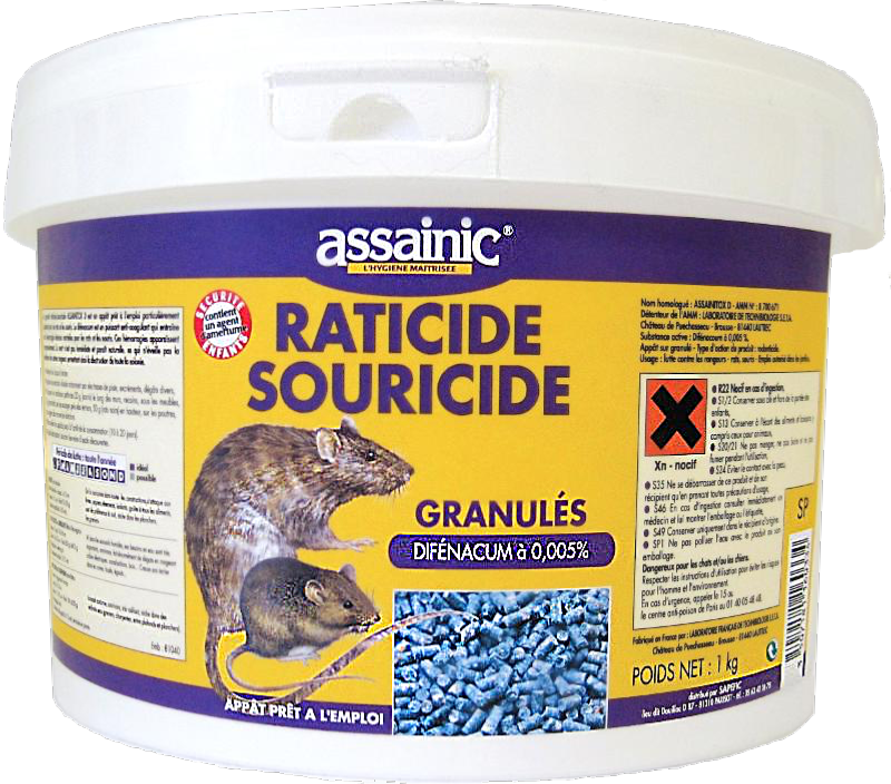 Generic Granulés de raticide pour tuer les souris sans laisser d